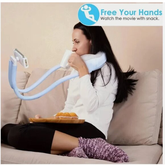 New Neck Protection Pillow, Bedside Pillow ,Travel Pillow, Phone Holder - Picture 2 of 4